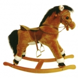 Лошадка-качалка Jolly Ride МОЯ ЛОШАДКА коричневая 