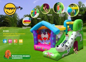 Надувной батут Happy Hop Далматинец|Bambino интернет-магазин товаров для детей, надувные батуты Happy Hop, купить надувной батут Happy Hop 