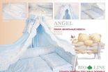 Комплект постельного белья "Ангел", Ванильные небеса, полный комплект Люкс