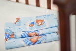 Комплект белья в кроватку SweetBaby Bear голубой