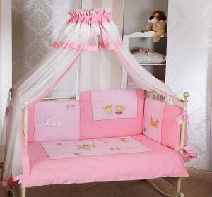 Комплект постельного белья FERETTI  Juliet Pink Prestige|Bambino интернет-магазин товаров для детей